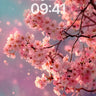 Sakura Drift Wallpaper with Floating Petals wallpaper for iPhone, iPad & Mac