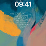 Whispering Canvas Wallpaper with Poetic Ink wallpaper for iPhone, iPad & Mac