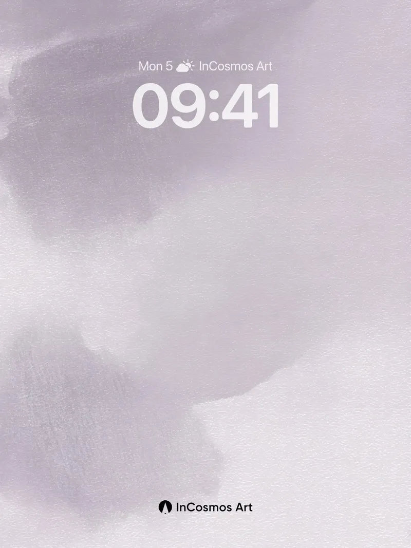 Lavender Mist Wallpaper with Soft Gradients