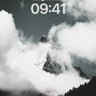 Silent Summit Wallpaper with Cloud Veil wallpaper for iPhone, iPad & Mac