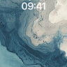 Serene Fluidity Wallpaper with Whispering Tides wallpaper for iPhone, iPad & Mac