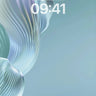 Serenity Wave Wallpaper with Liquid Light wallpaper for iPhone, iPad & Mac