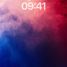 Cosmic Hush Wallpaper with Ethereal Smoke wallpaper for iPhone, iPad & Mac