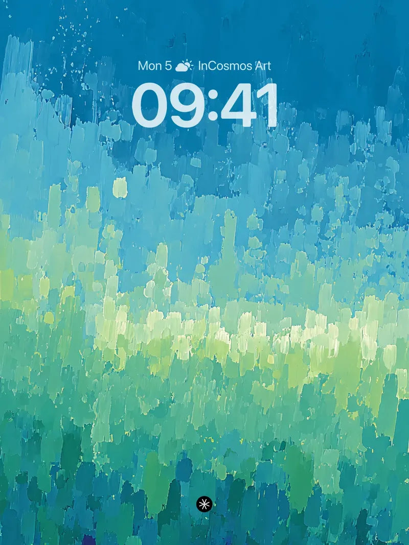 Oceanic Gradient Flow Wallpaper - Ethereal Depths