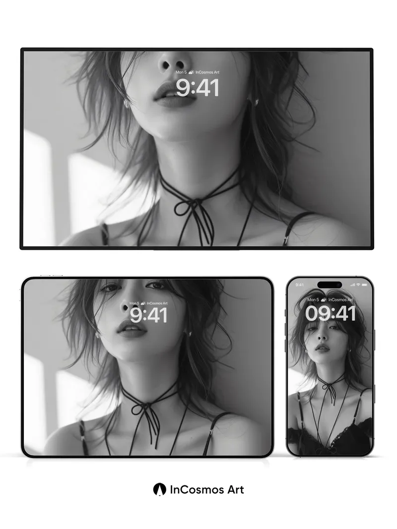 Silken Shadow Wallpaper with Whispering Light