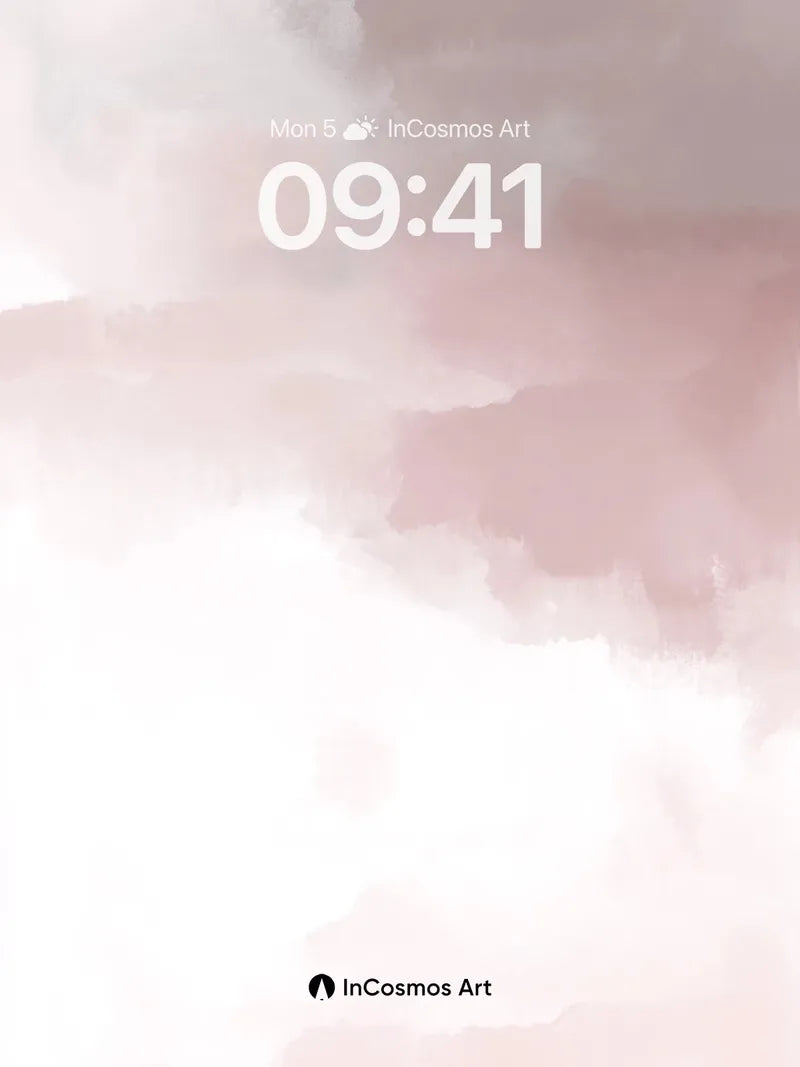 Blushing Haze Wallpaper with Soft Gradients