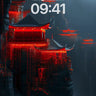 Crimson Echoes Wallpaper with Floating Temples wallpaper for iPhone, iPad & Mac