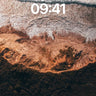 Desert Mirage Wallpaper with Frozen Edge wallpaper for iPhone, iPad & Mac