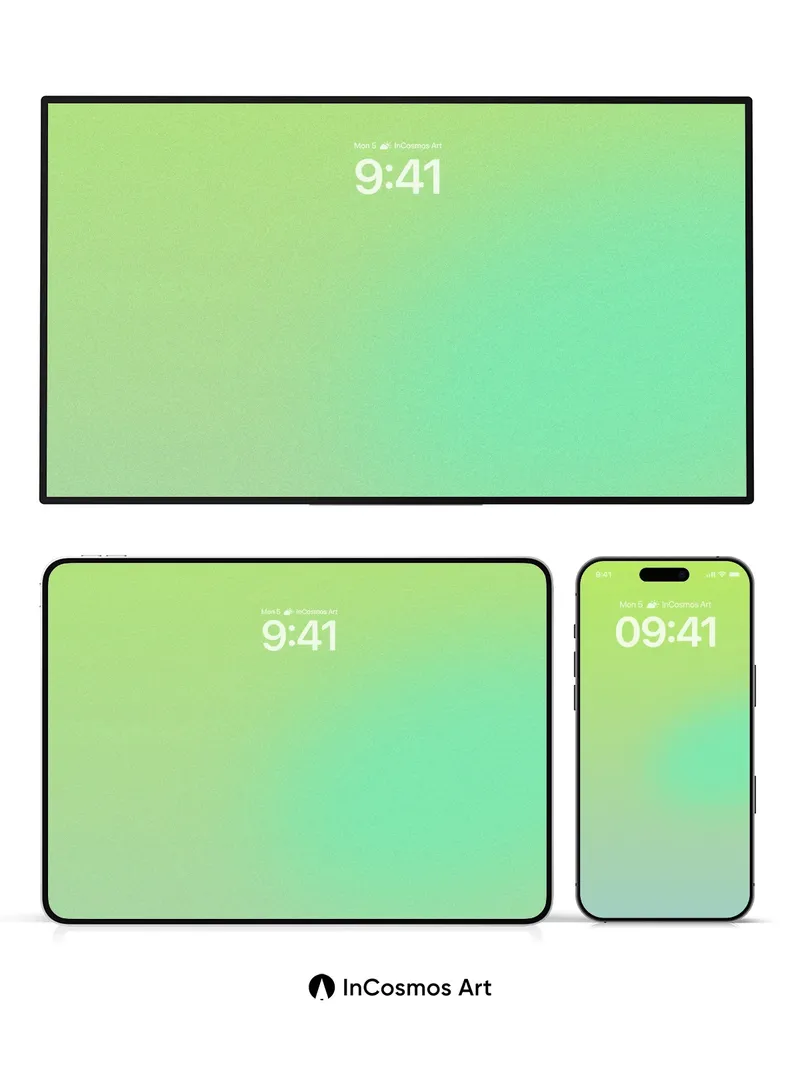 Luminous Gradient Wallpaper with Ethereal Hues