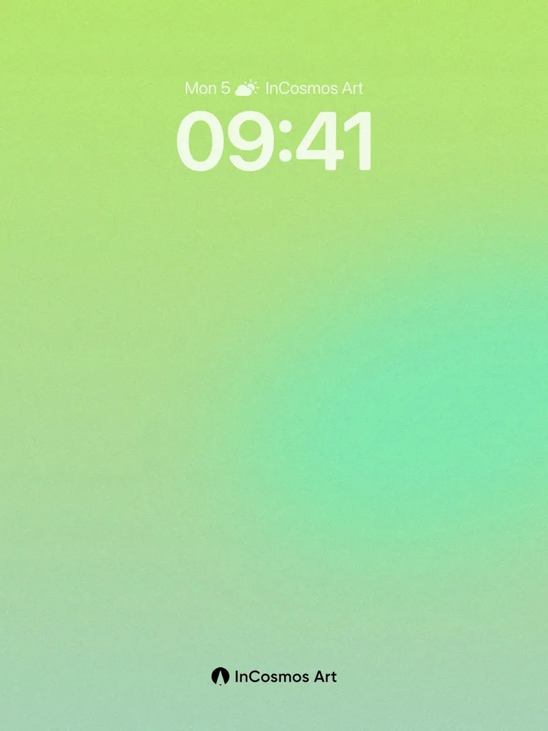 Luminous Gradient Wallpaper with Ethereal Hues