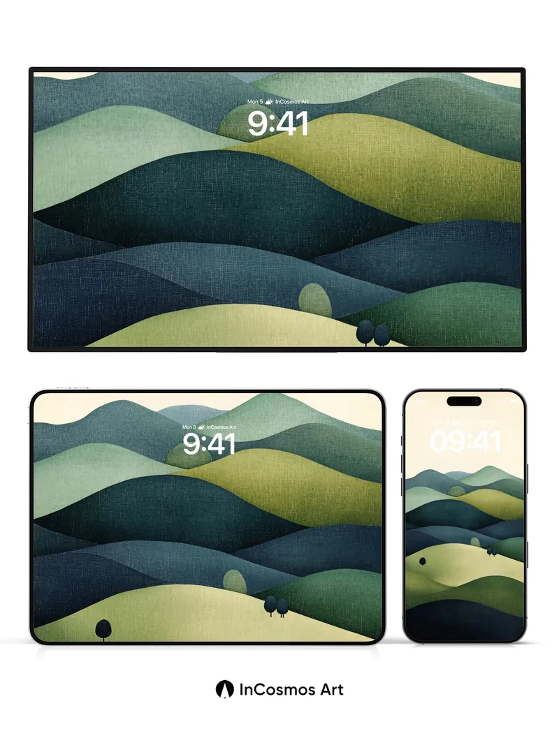 Serenity Ridge Wallpaper with Whispering Hills