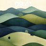 Serenity Ridge Wallpaper with Whispering Hills wallpaper for iPhone, iPad & Mac