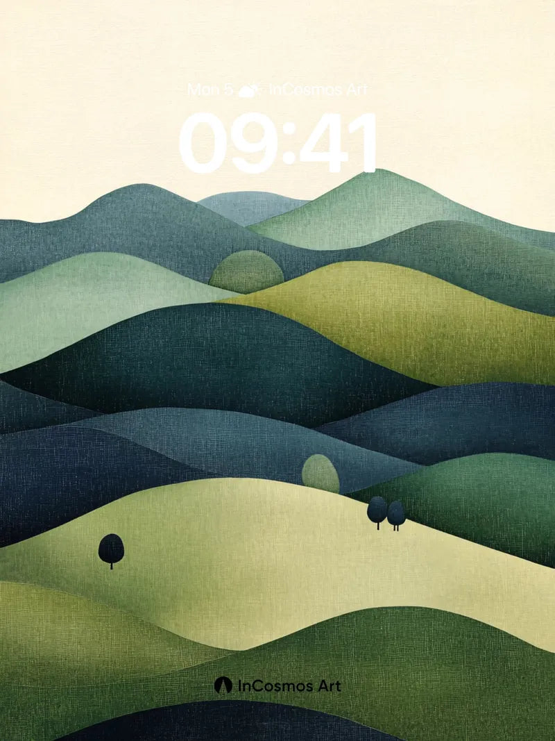 Serenity Ridge Wallpaper with Whispering Hills