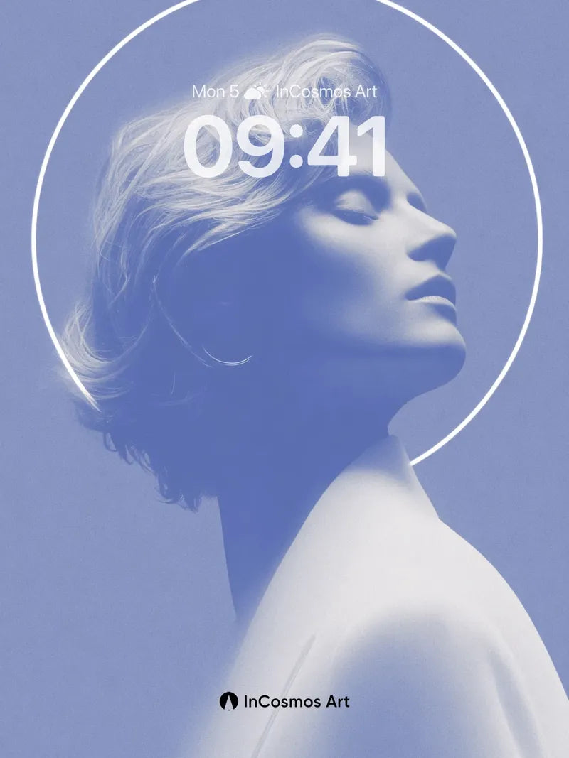 Serenity Halo Wallpaper with Ethereal Light