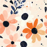 Whispering Petal Wallpaper with Midnight Centers wallpaper for iPhone, iPad & Mac