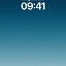 Serenity Gradient Wallpaper with Celestial Depth wallpaper for iPhone, iPad & Mac