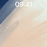 Serene Gradient Background with Soft Brushstrokes wallpaper for iPhone, iPad & Mac