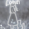 Silent Rainline Wallpaper with Feline Shadow wallpaper for iPhone, iPad & Mac