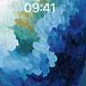 Oceanic Swirl Gradient Flow Wallpaper wallpaper for iPhone, iPad & Mac