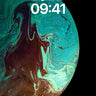 Whirlwind Sea Wallpaper with Cosmic Veins wallpaper for iPhone, iPad & Mac