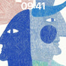 Cubist Duality Wallpaper with Textured Faces wallpaper for iPhone, iPad & Mac