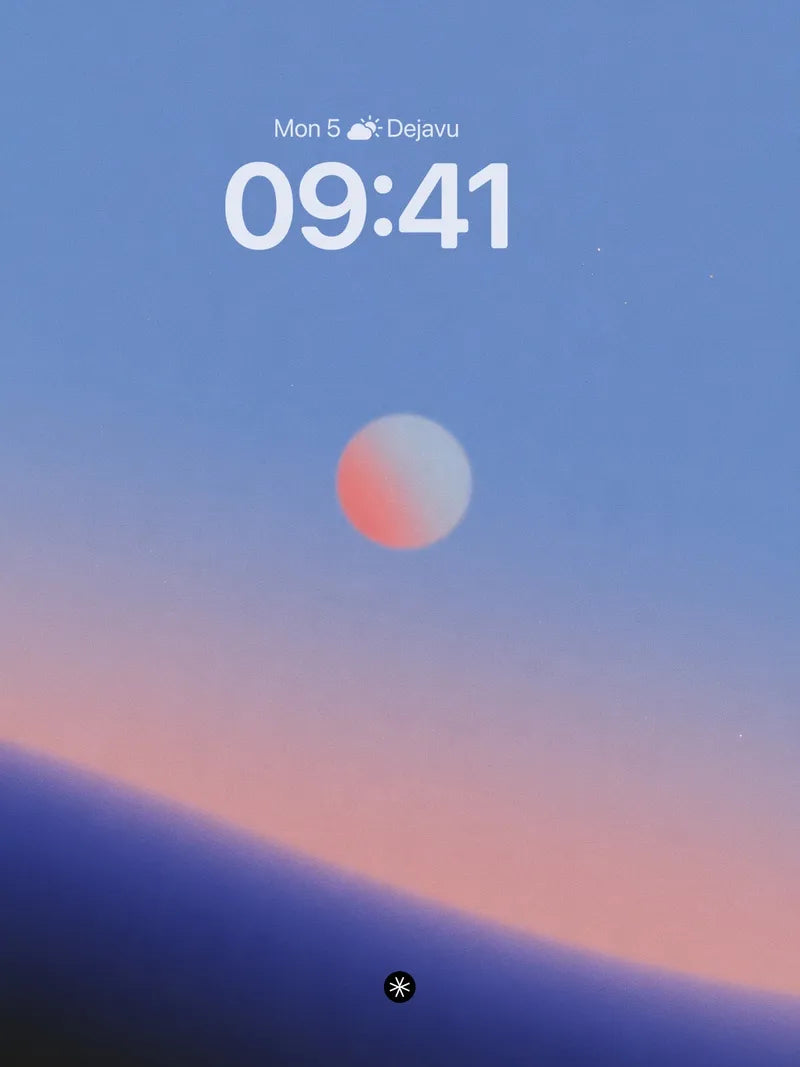 Gradient Sunset Background wallpaper for iPhone, iPad & Mac