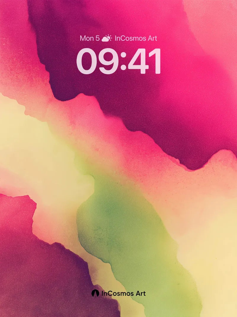 Luminous Bloom Wallpaper with Ethereal Hues