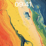 Luminous Flow Wallpaper with Cosmic Veins wallpaper for iPhone, iPad & Mac