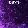 Lavender Nebula Wallpaper with Cosmic Swirls wallpaper for iPhone, iPad & Mac