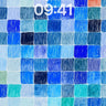 Quiet Blue Tile Wallpaper with Soft Grain wallpaper for iPhone, iPad & Mac