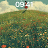 Serenity Meadow Wallpaper with Whispering Petals wallpaper for iPhone, iPad & Mac