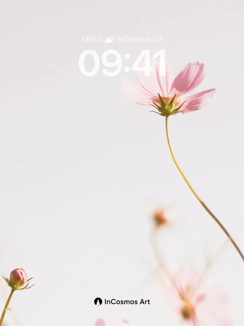 Serene Bloom Wallpaper with Ethereal Light