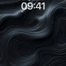Obsidian Flow Wallpaper with Starlit Veins wallpaper for iPhone, iPad & Mac