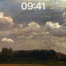 Cloud-Weighted Horizon Wallpaper with Earth's Breath wallpaper for iPhone, iPad & Mac