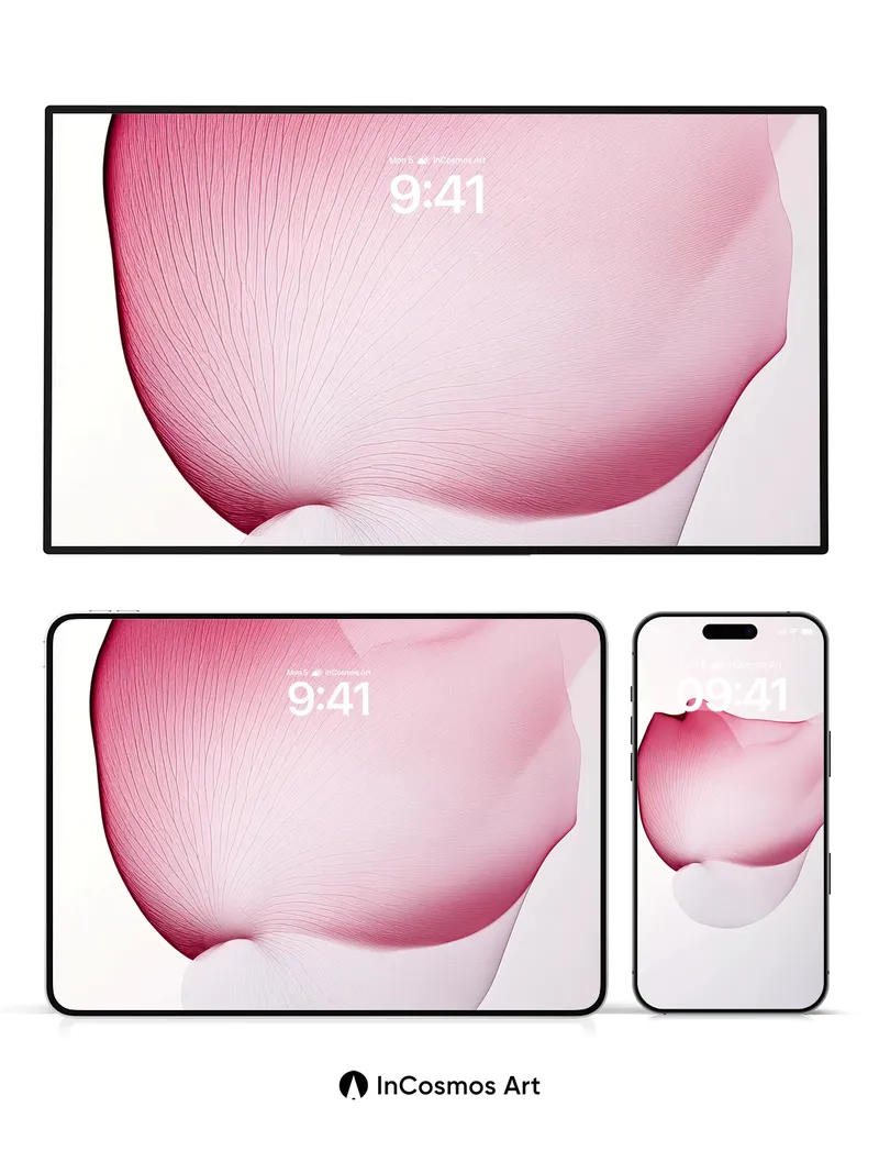 Silken Whisper Wallpaper with Breathable Lines