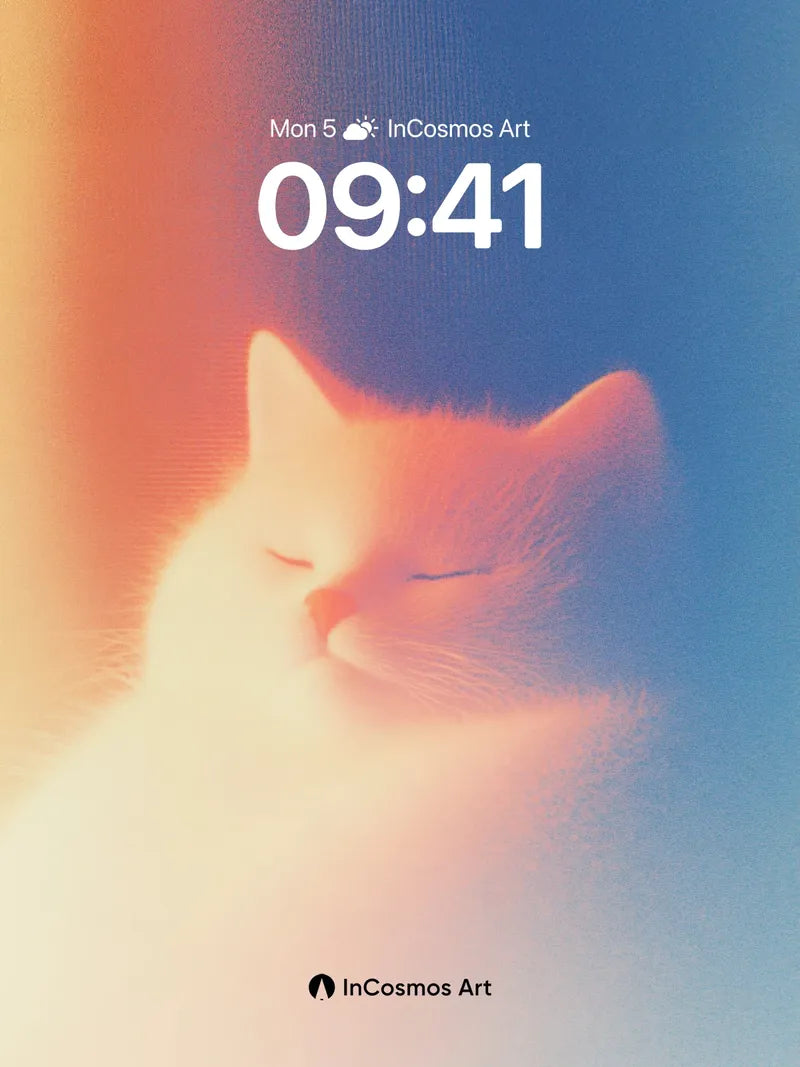 Serenity Drift Wallpaper with Light Veil