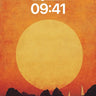 Serenity Sunset Wallpaper with Floating Sails wallpaper for iPhone, iPad & Mac