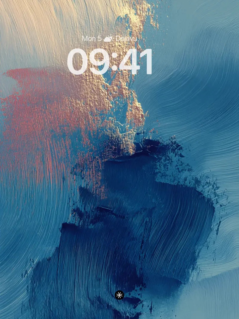 Fluid Motion Abstract Wallpaper with Gradient Flow