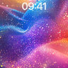 Luminous Veil Wallpaper with Cosmic Dust wallpaper for iPhone, iPad & Mac