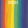 Rainbow Gradient Aurora Wallpaper Background