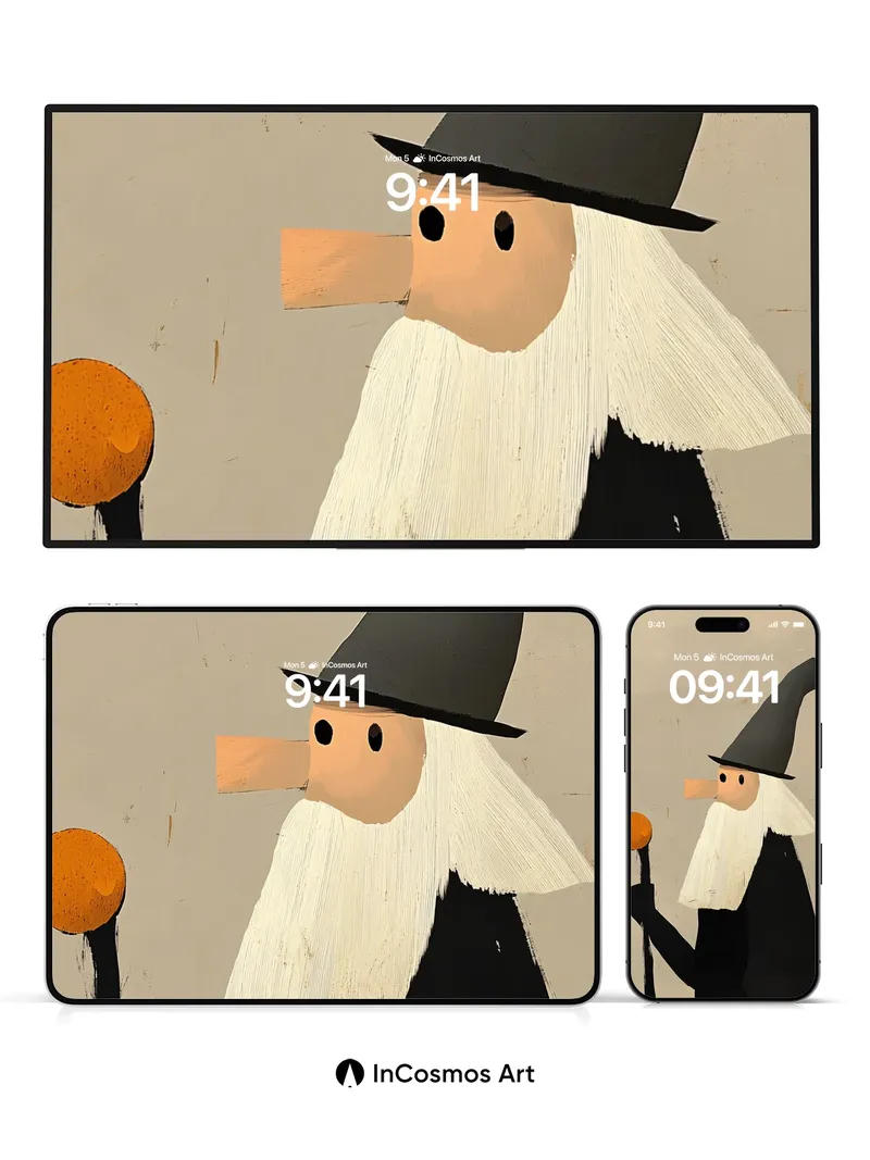 Whispering Sage Wallpaper with Paper Texture