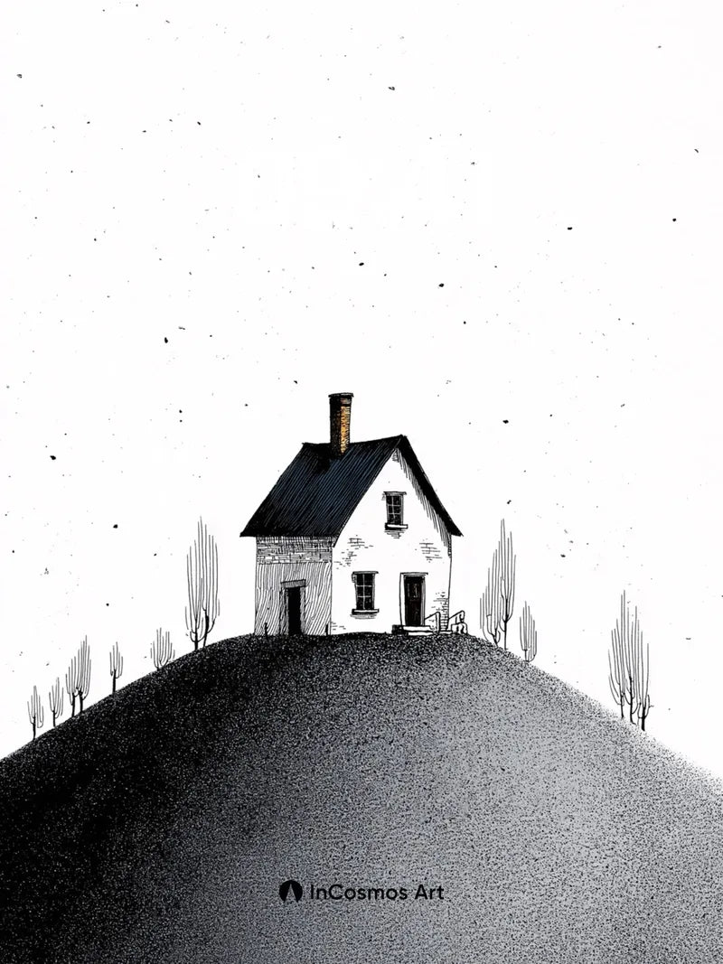 Solitary Hearth Wallpaper with Whispering Trees