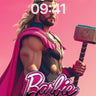 Pink Thunder Wallpaper with Mythic Edge wallpaper for iPhone, iPad & Mac