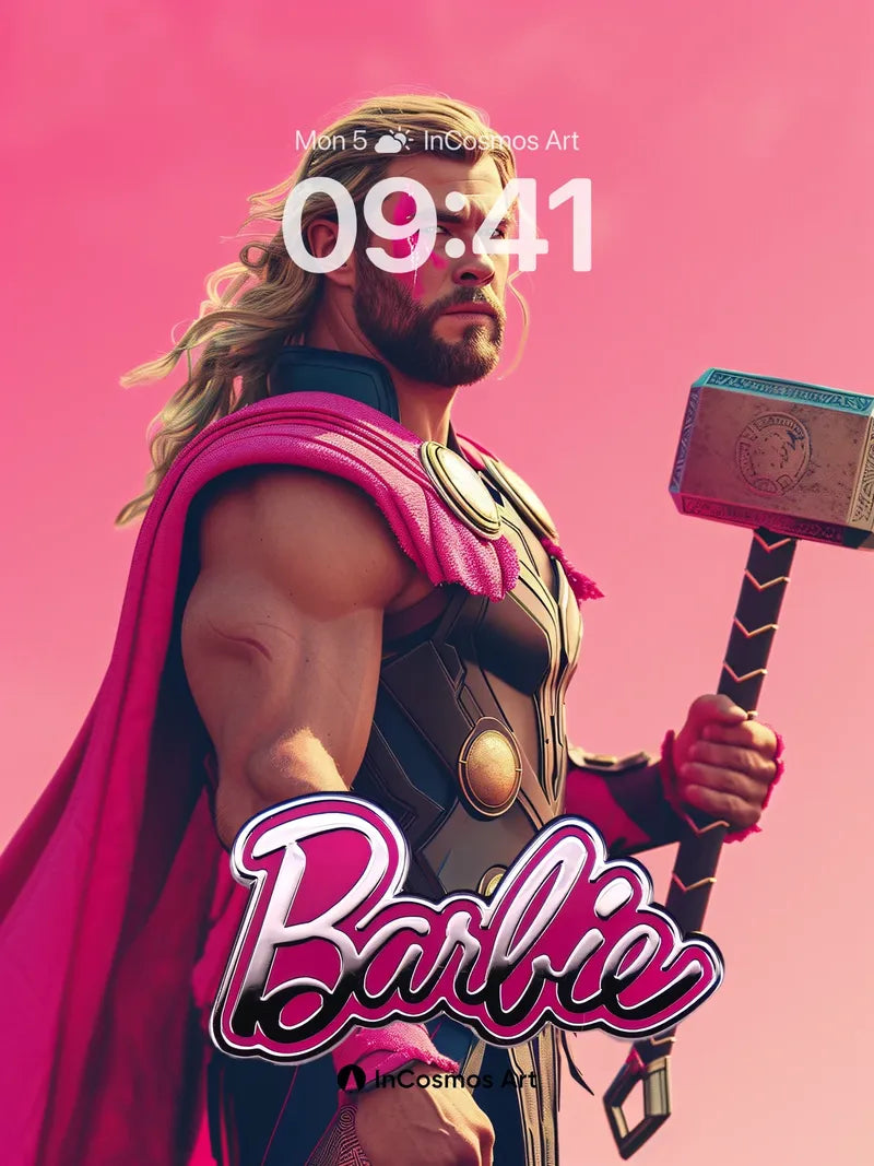 Pink Thunder Wallpaper with Mythic Edge