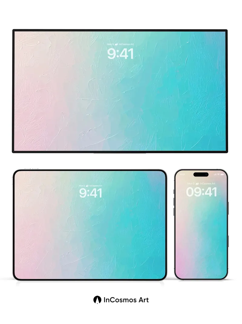 Soft Haze Wallpaper with Ethereal Brushstrokes