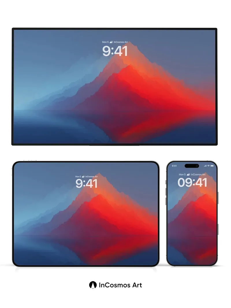 Crimson Peak Wallpaper with Reflective Hush