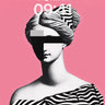 Stripped Marble Wallpaper with Optical Illusion wallpaper for iPhone, iPad & Mac