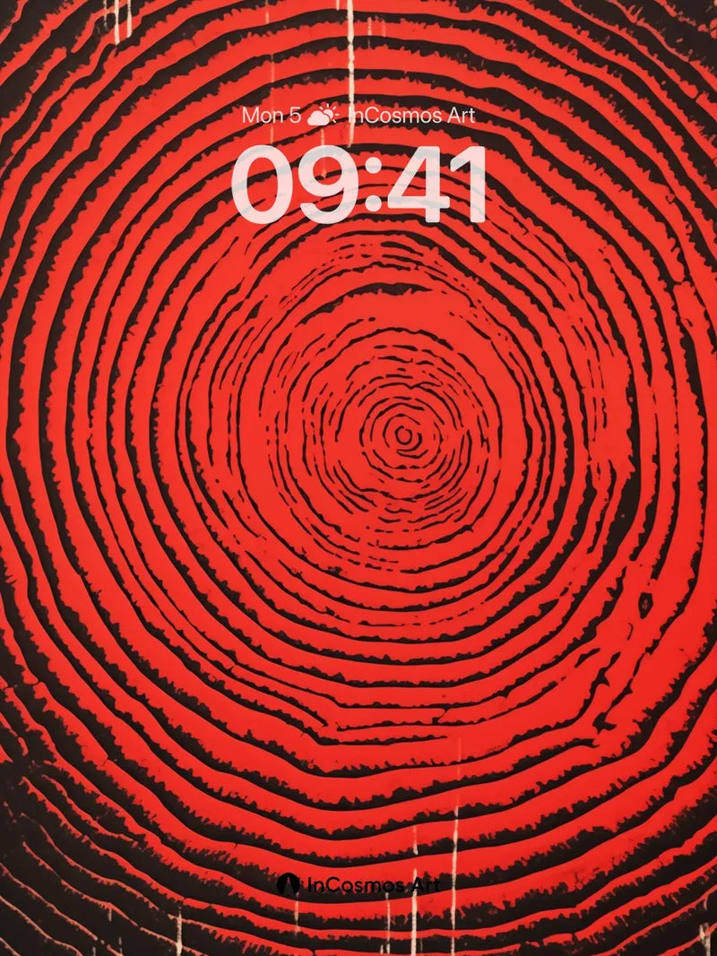 Pulsing Core Wallpaper with Fractured Light