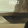 Desert Echo Wallpaper with Floating Pyramid wallpaper for iPhone, iPad & Mac