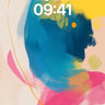 Whispering Color Fields Wallpaper with Golden Veins wallpaper for iPhone, iPad & Mac